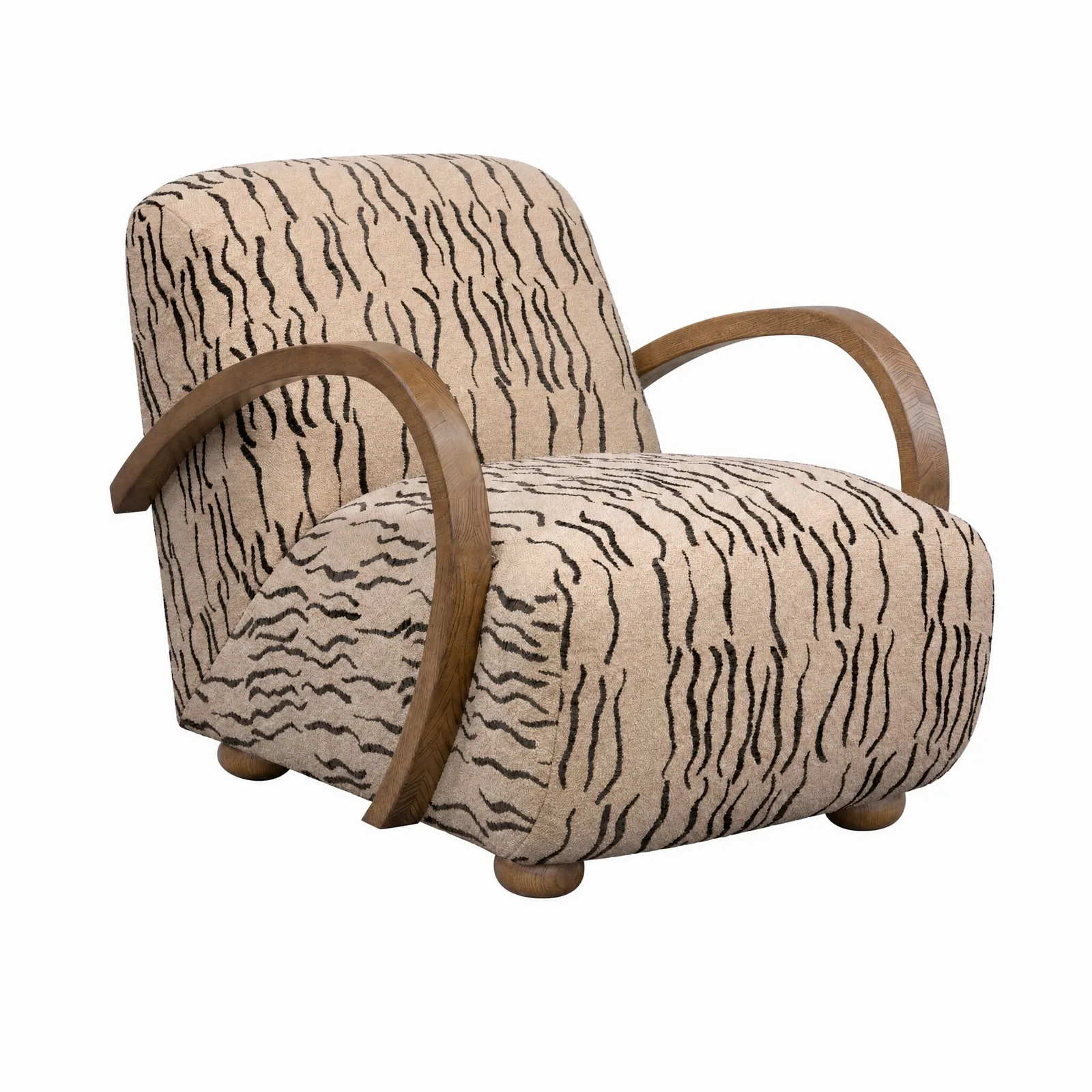 Frankie Armchair, Neutral Fabric | Barker & Stonehouse 4