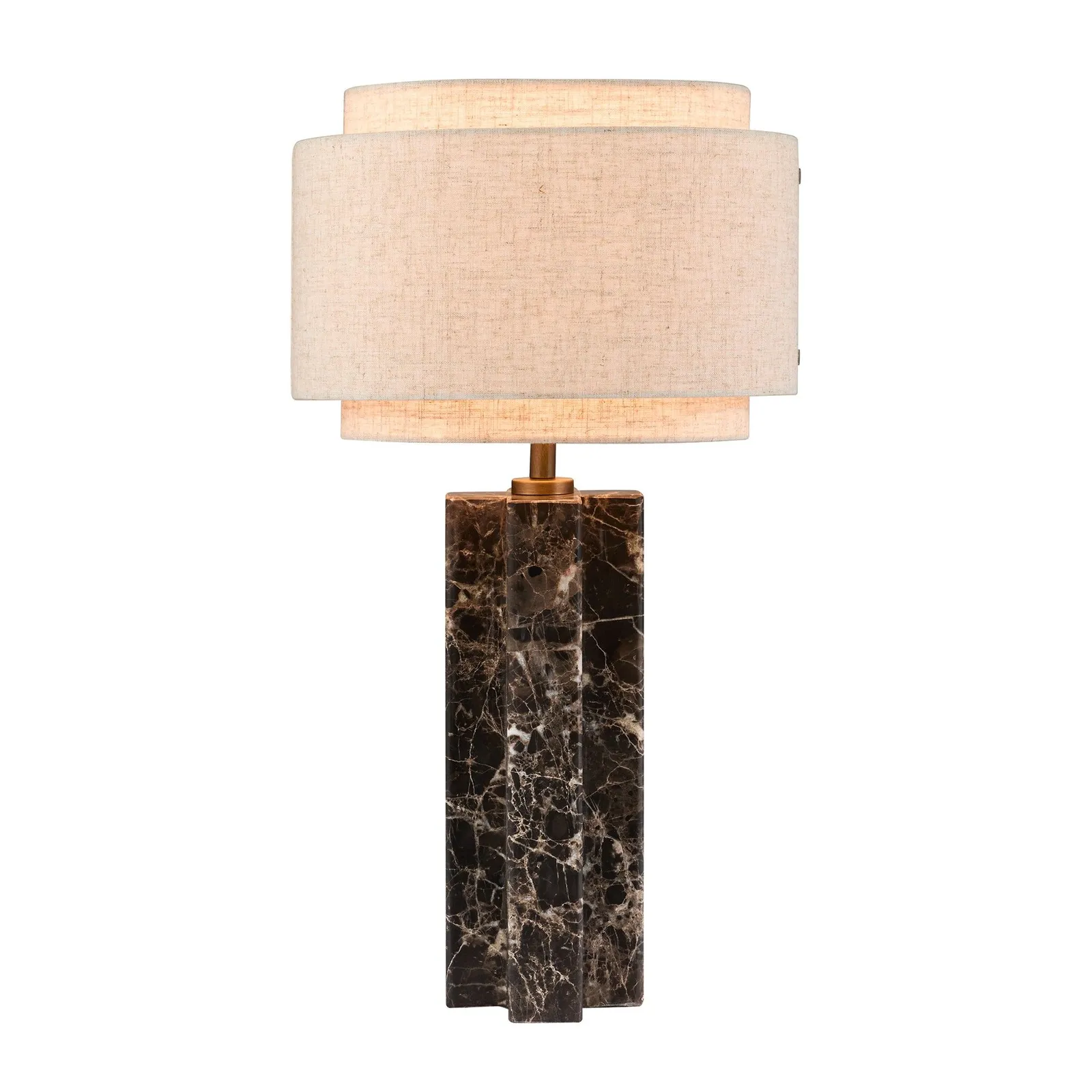 Nordlux Takai Table Lamp Beige Marble E27 Switch 3