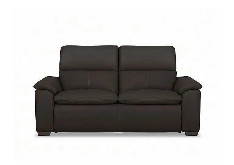 Relax 2 Seater Leather Sofa - Dark Chocolate - Sofas and Armchairs - In Time for Christmas