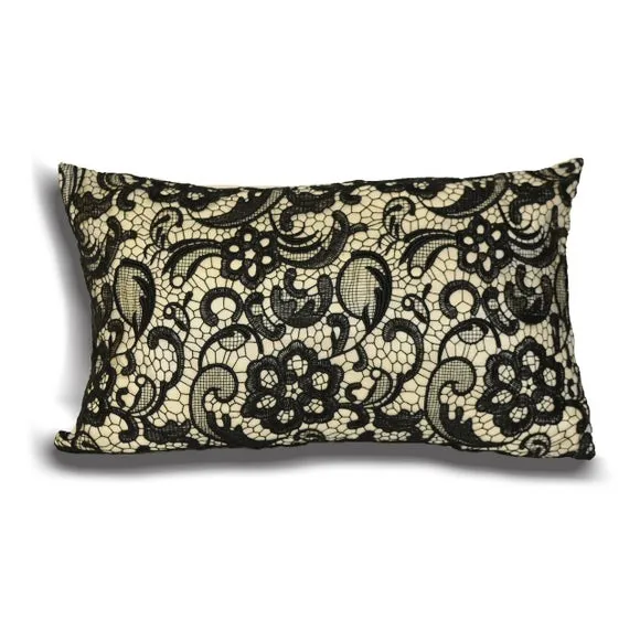Riva Home Macrame Rectangle Cushion