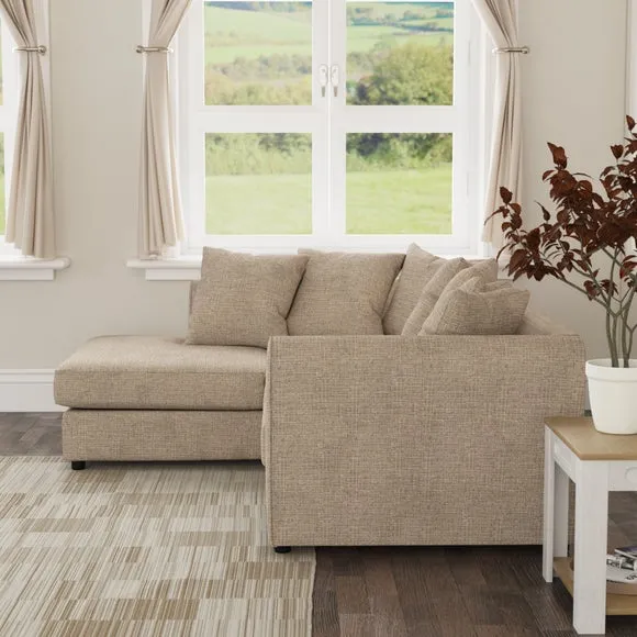 Blake Multi Weave Corner Chaise Sofa 3