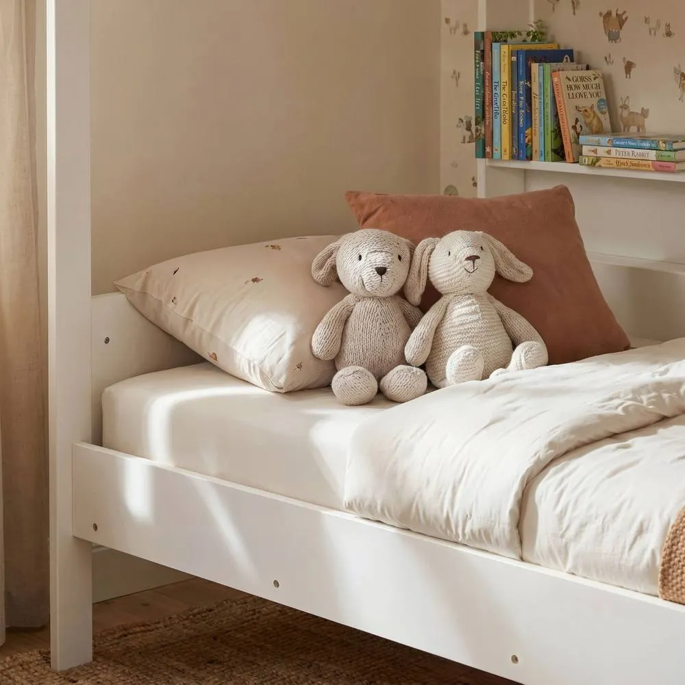 Nöa and Nani Minna Space Saving Bunk Bed with Storage Units in White 5