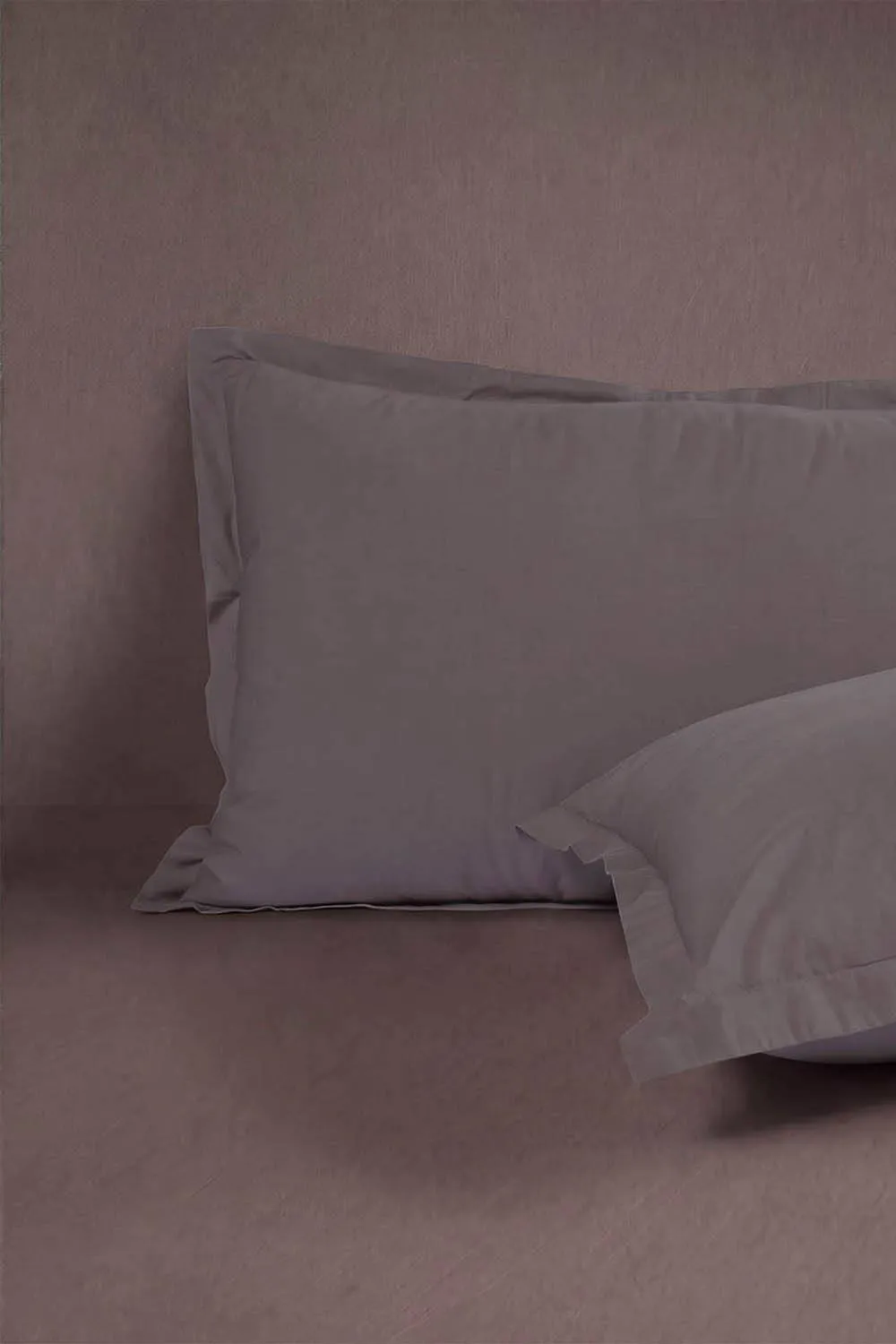 Martex Signature Washed Cotton Oxford Pillowcase Pair - Bare Earth in Brown