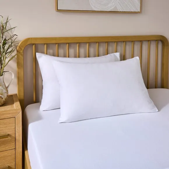 Simply Brushed Cotton Standard Pillowcase Pair