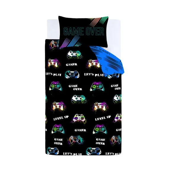 Catherine Lansfield Game Over Duvet Cover and Pillowcase Set 5