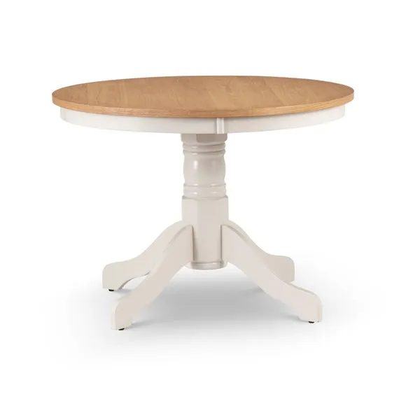 Davenport 4 Seater Round Pedestal Dining Table 2