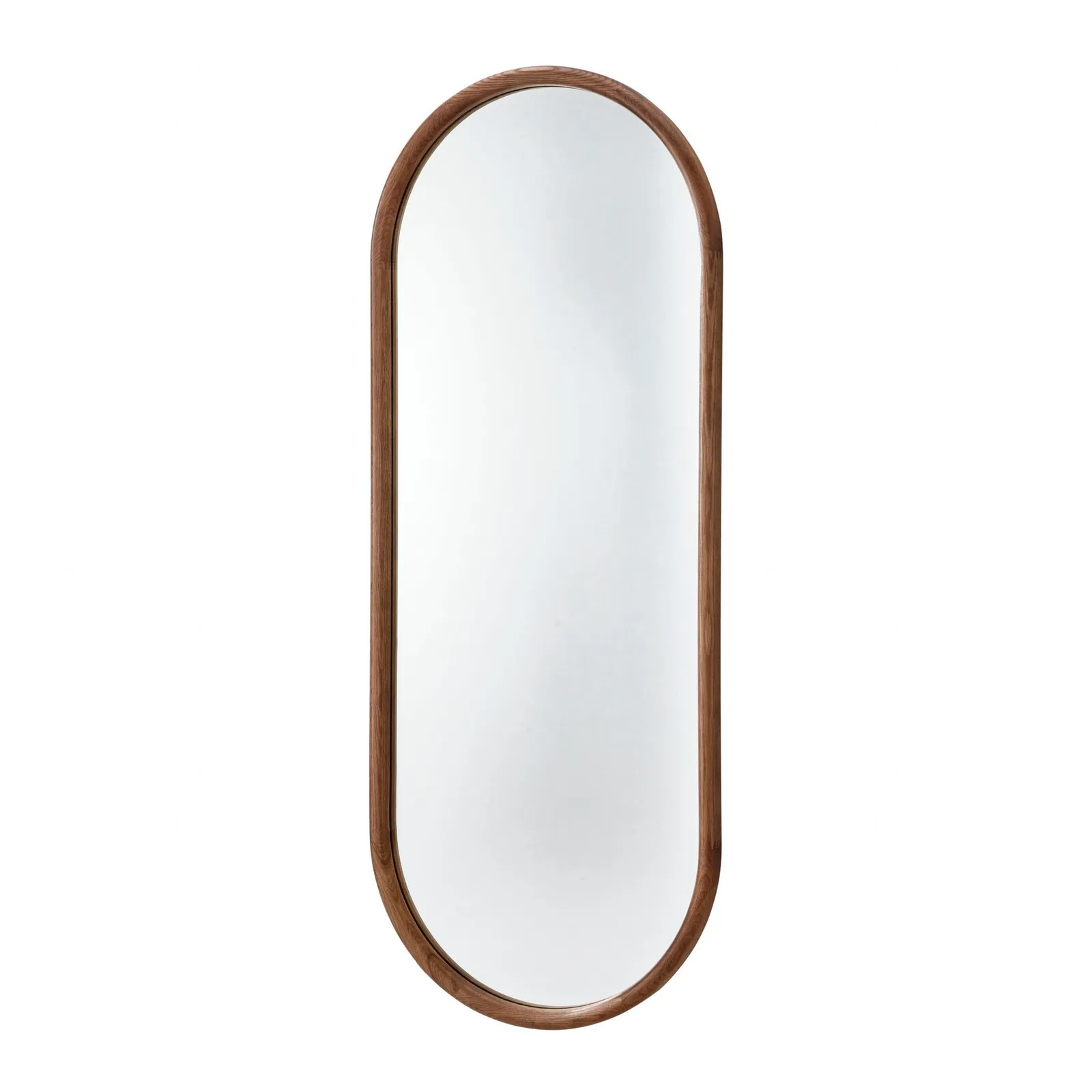 Yearn Mirrors Quebec Walnut Full Length Oval Mirror 4