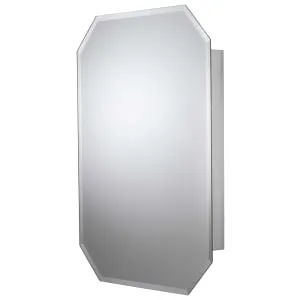 Croydex Lozenge Bevelled Edge Single Cabinet