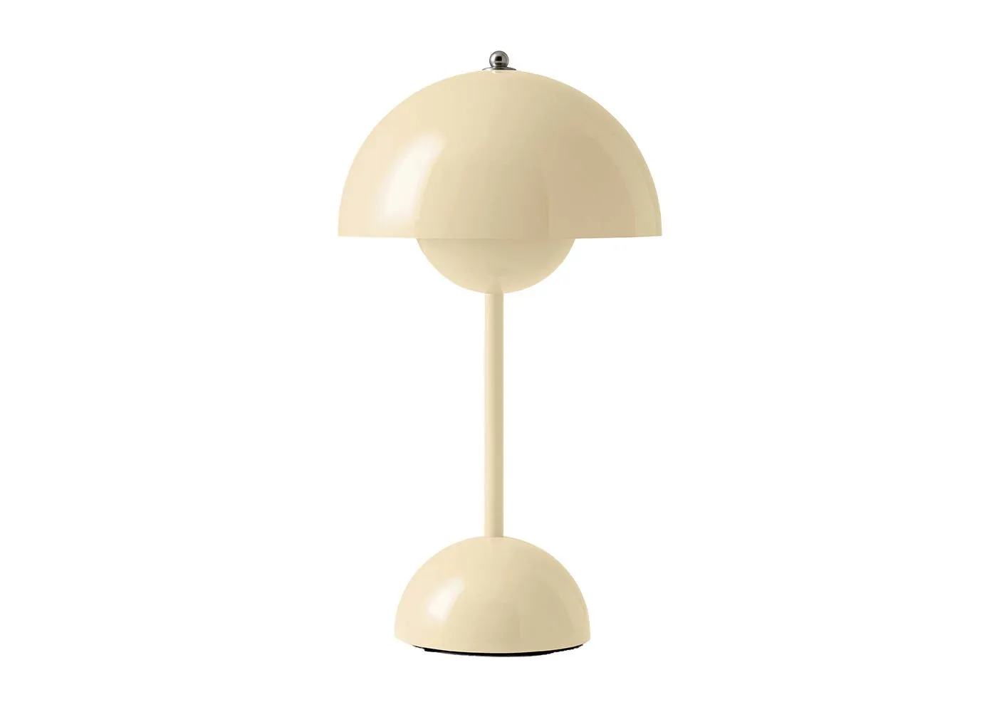 &Tradition Flowerpot LED Portable Table Lamp VP9 Ivory 1