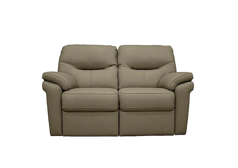 Seattle 2 Seater Leather Power Recliner Sofa with Power Lumbar and Heated Seats