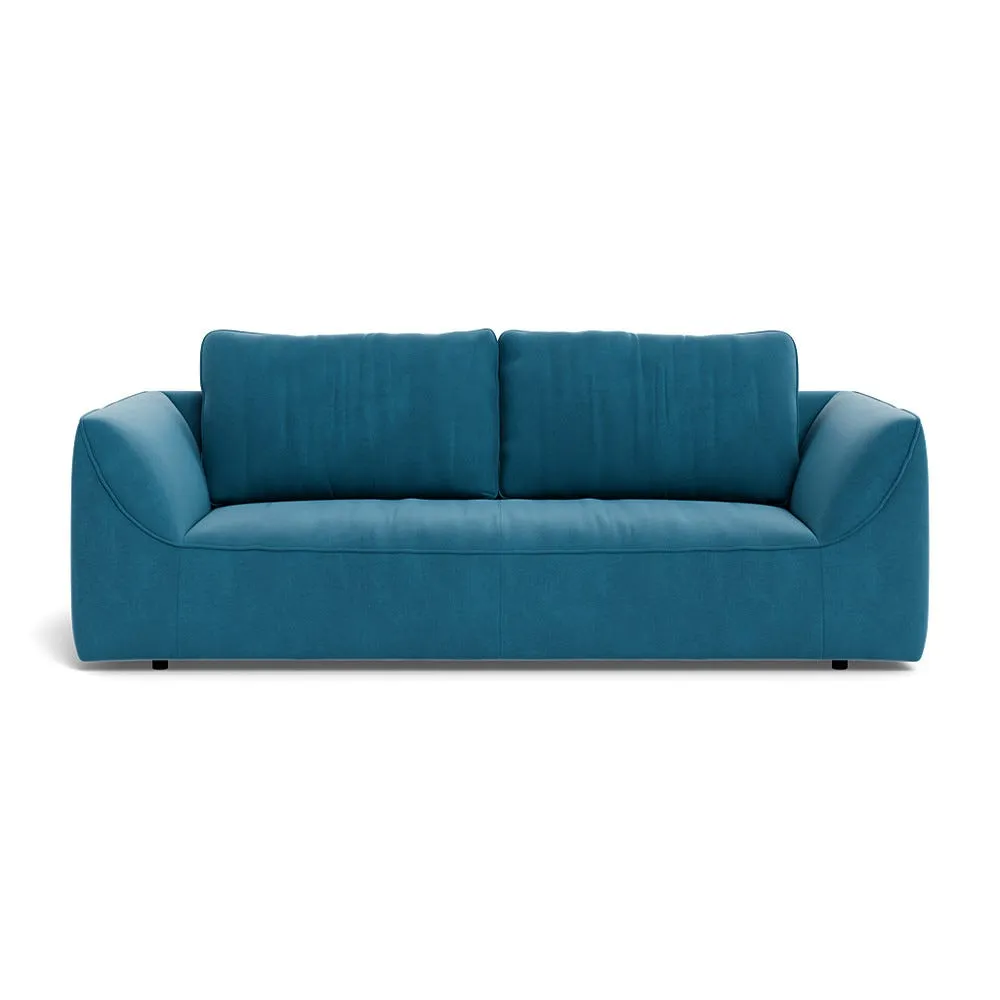 Heal's Morven 3 Seater Sofa Smart Velvet Ocean