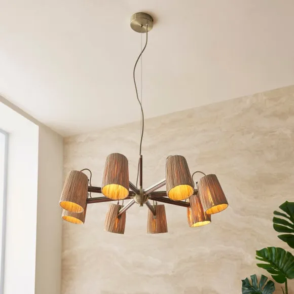 Marseille 8 Light Adjustable Ceiling Light