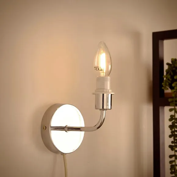 Wallace Plug In Wall Light Fitting 2