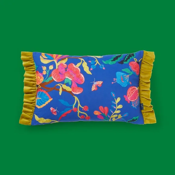 Sophie Robinson Forgotten Garden Crewel Cushion 2