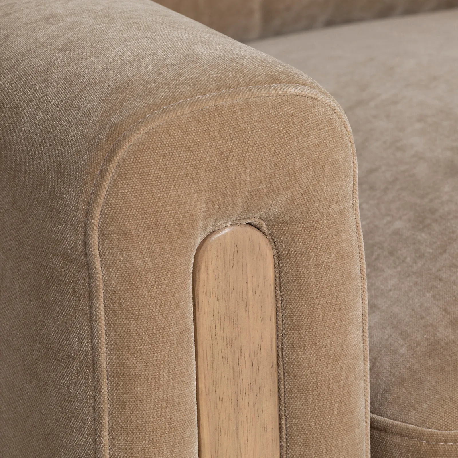 Reynard Armchair, Neutral Fabric | Barker & Stonehouse 4