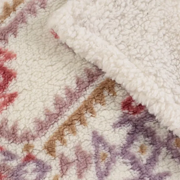 Navajo Fleece Throw Blanket 200cm x 240cm 3