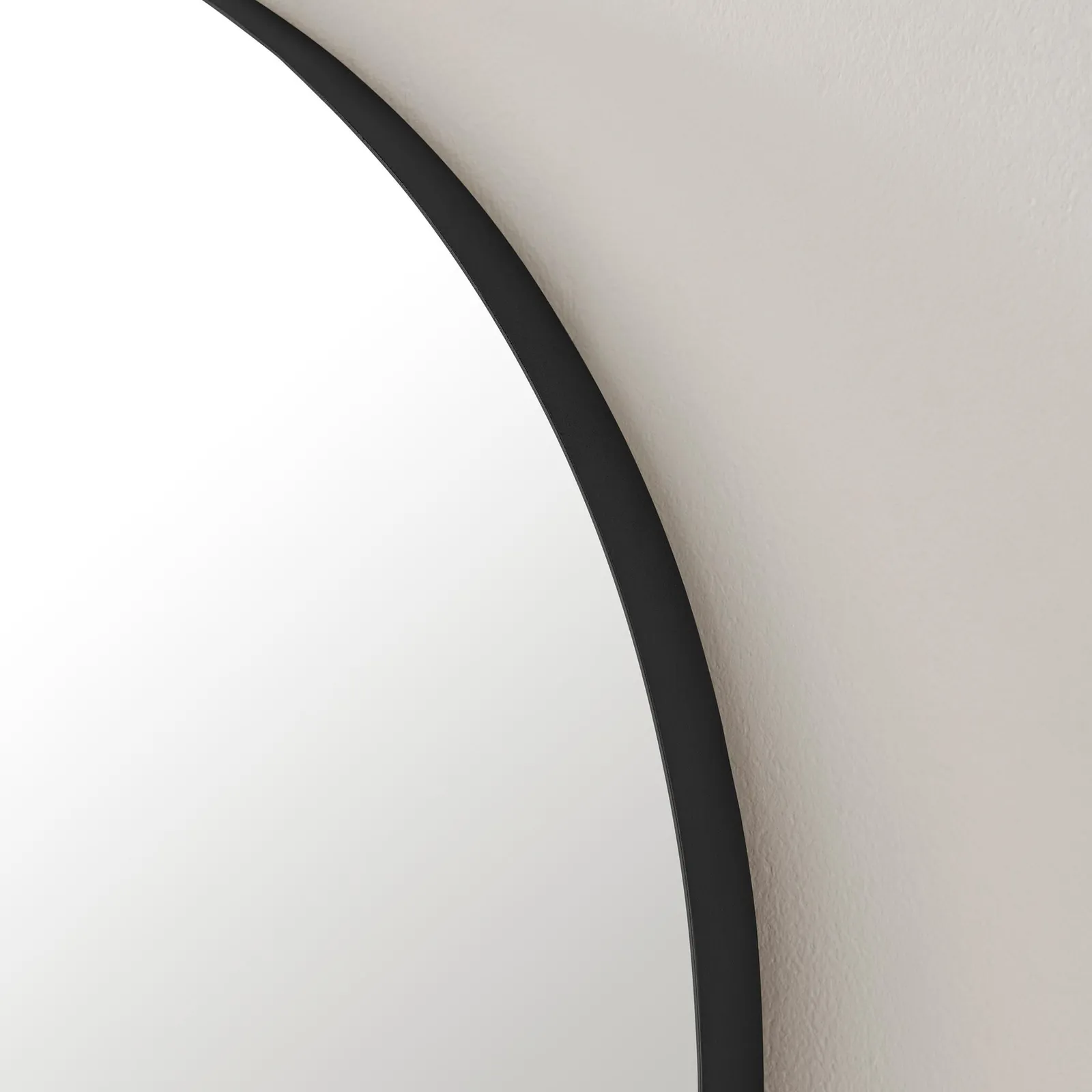 FurnitureboxUK Ottilie Large Full Length Arch Decorative Wall Mirror in Black 3