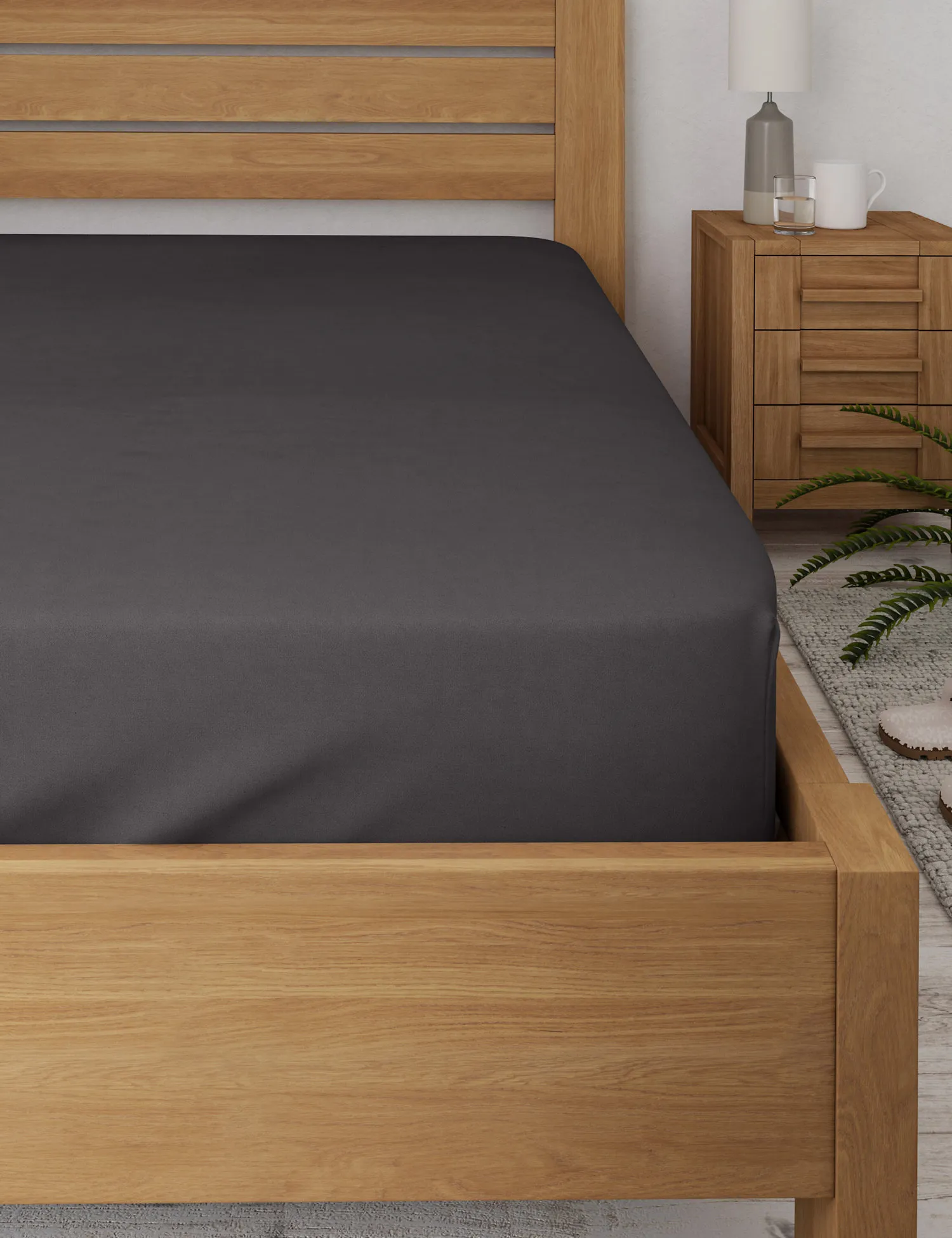 M&S Bamboo Deep Fitted Sheet