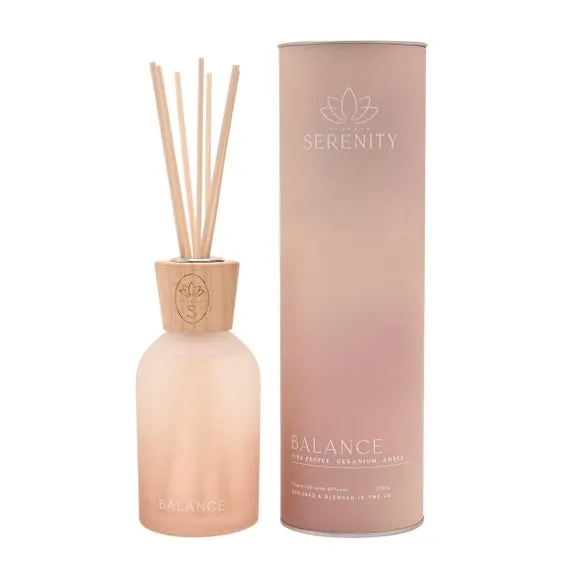 Serenity Balance Pink Pepper Geranium & Amber Diffuser 3