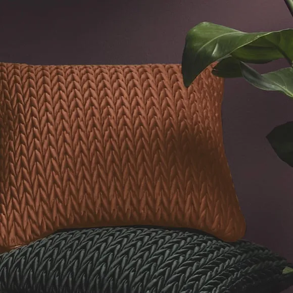 Laurence Llewelyn-Bowen Amory Textured Filled Square Cushion