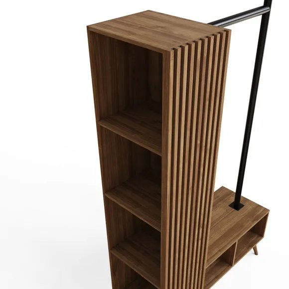 Rafe Clothes Rail with Storage 6