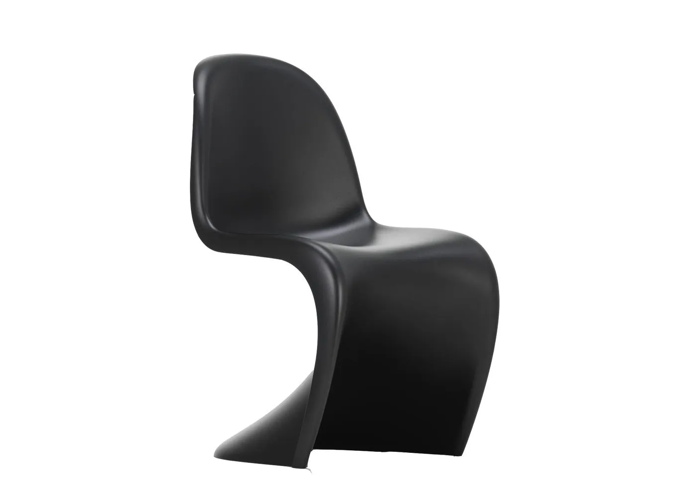 Vitra Panton Chair New Height Deep Black