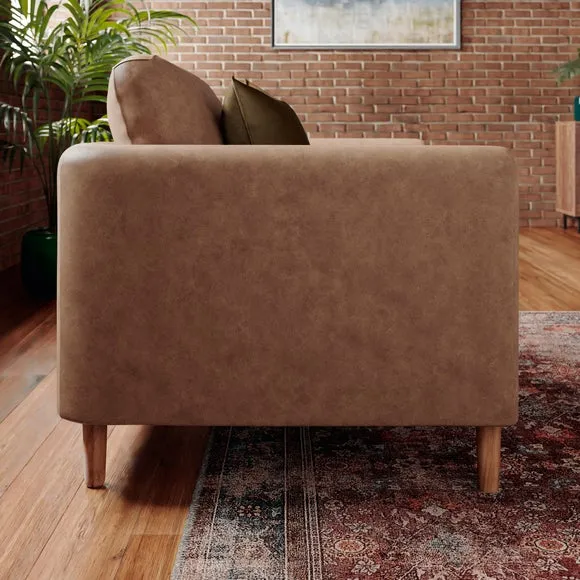 Max Soft Faux Leather Snuggle Chair 3