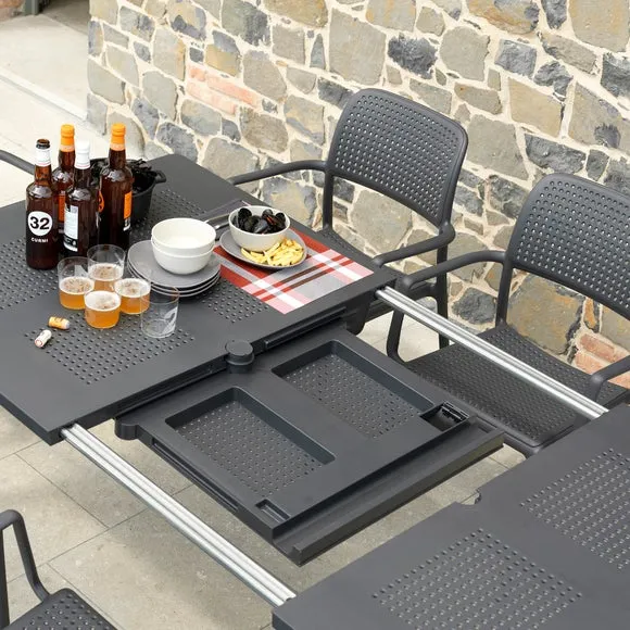Libeccio 6 Seater Outdoor Dining Set with 6 Bora Chairs 4