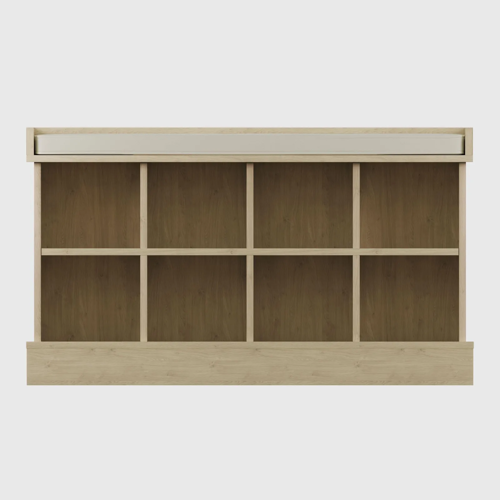 GFW Kempton Shoe Bench in Light Oak 4