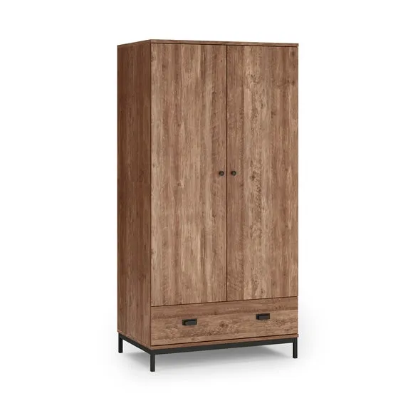 Fulton Double 1 Drawer Wardrobe 6
