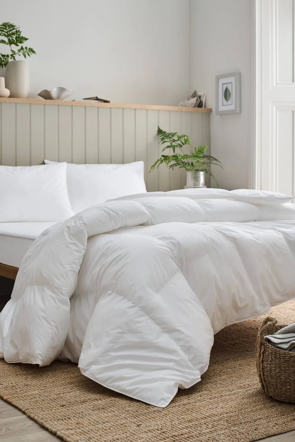 CHRISTY 'Cloud Loft' Breathable Winter 13.5 Tog Duvet in White