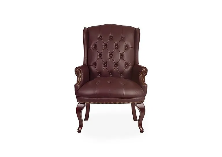 East River Bonded Leather Faced Chairman