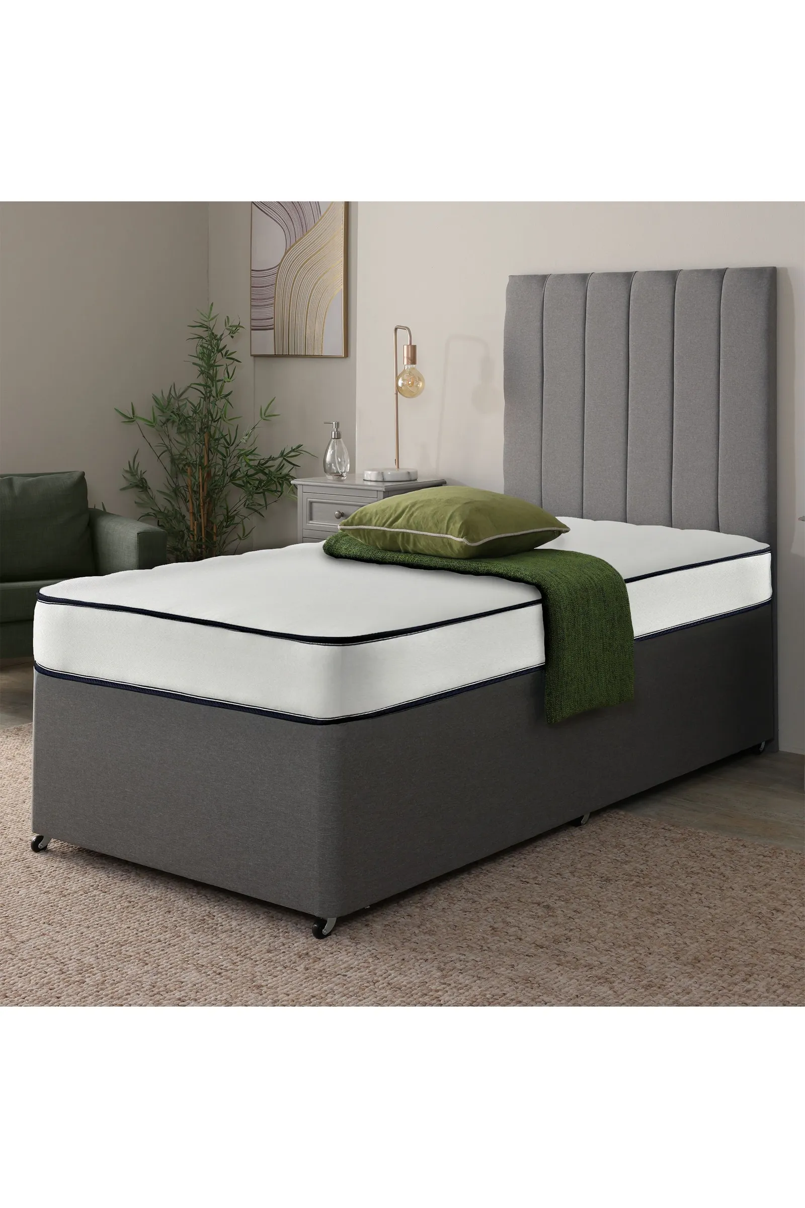 eXtreme Comfort Ltd Dual Sided Innerspring Mattress Medium Soft Comfort Foam-Free Design in White 1