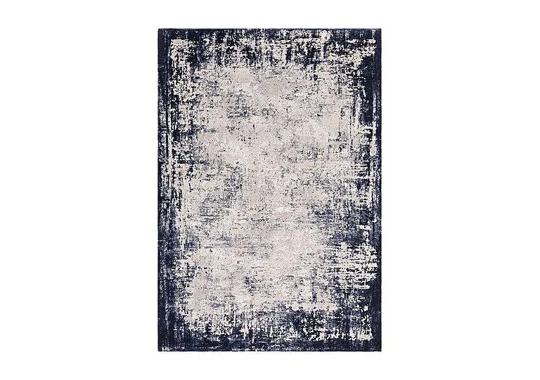 Kuza Border Rug - 120cm-x-170cm - Navy