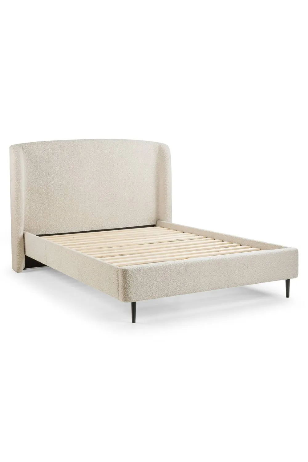 Julian Bowen Eden Upholstered Bed in Ivory 4