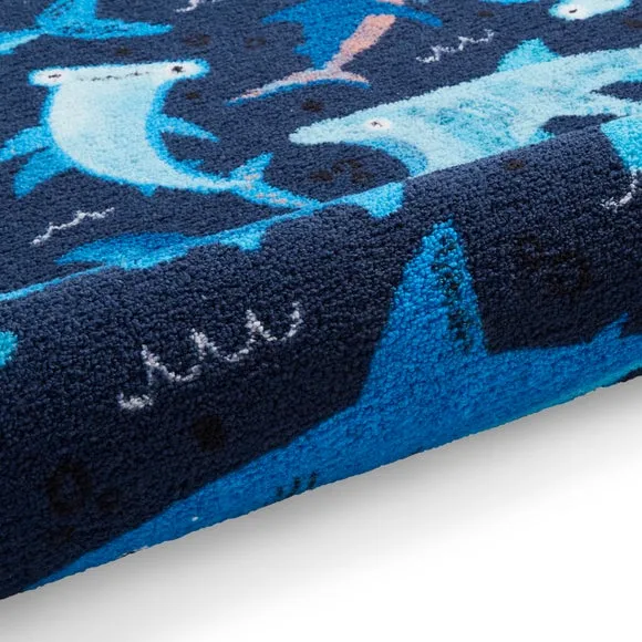 Catherine Lansfield Kids Jawsome Sharks Rug 6