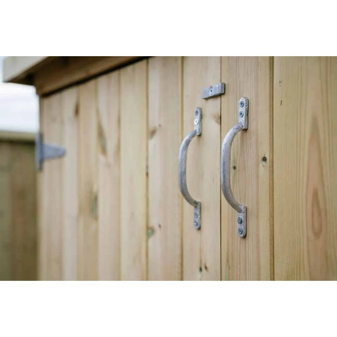 Buttercup Farm Chipping Bike Store Small - Timber - L96 x W227 x H127 cm in Brown 5