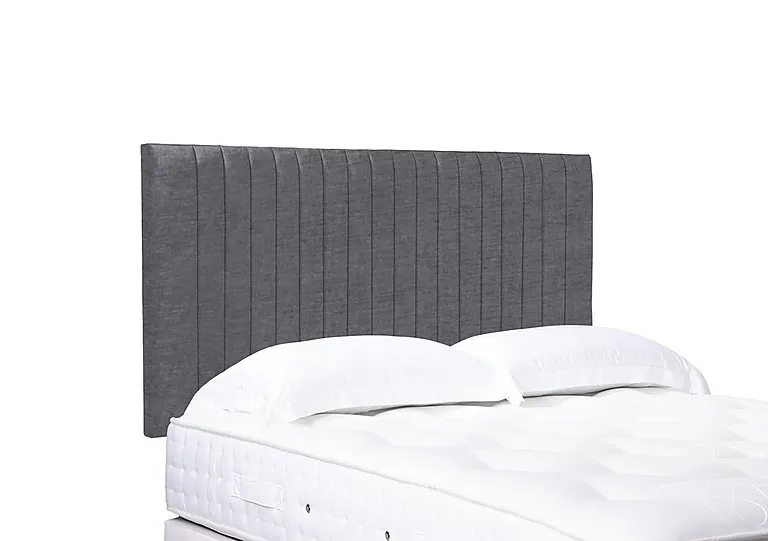 Artisan Collection Cadenza High Strutted Headboard - Single - Aston Steel
