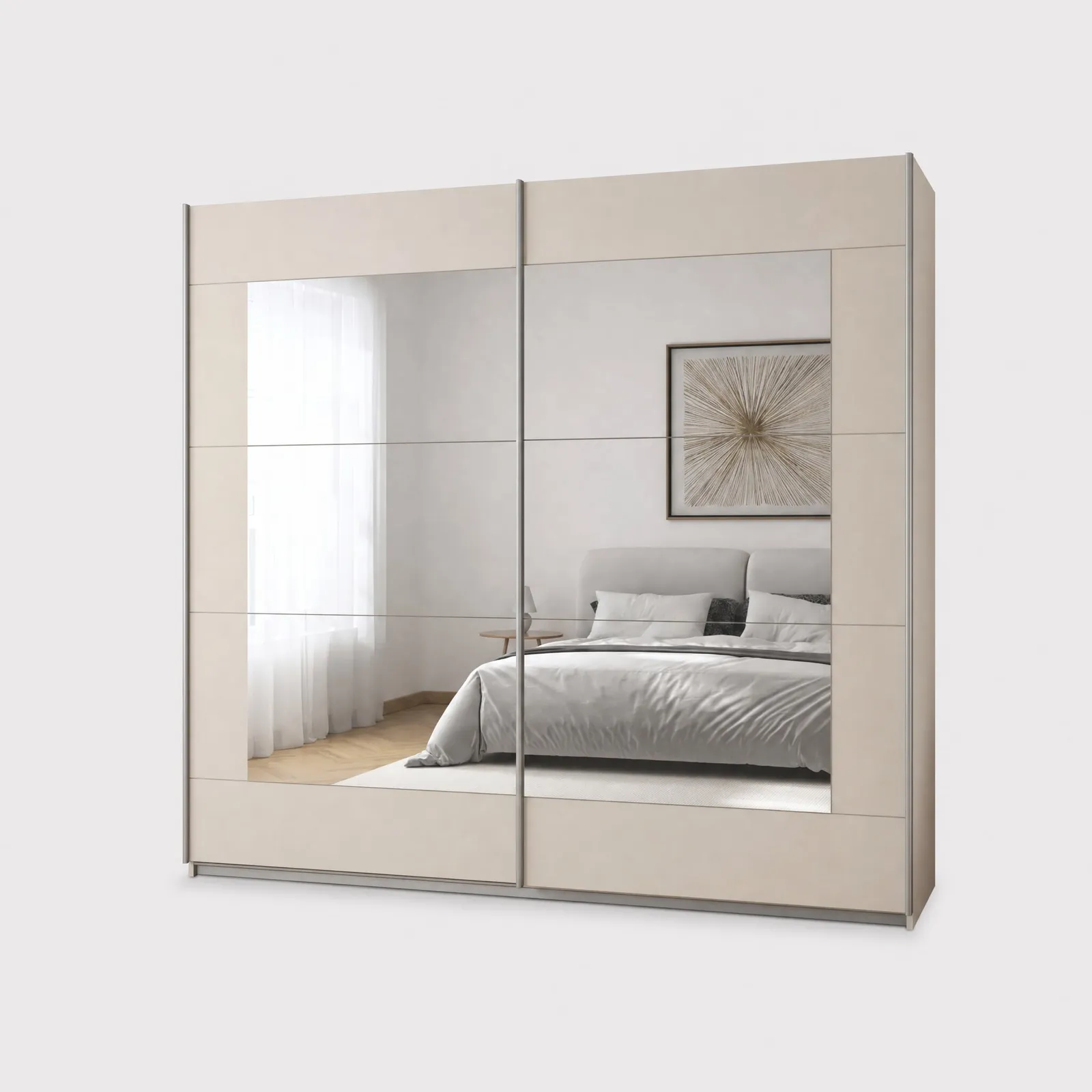Conrad 2 Door Sliding 226Cm Ward , Neutral | Barker & Stonehouse 1