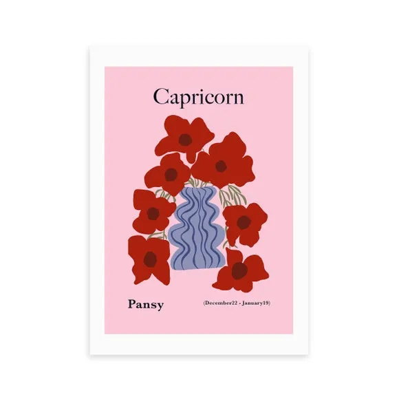 East End Prints Capricorn by Miho Art Studio 2