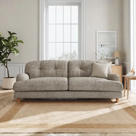 Martha Chunky Chenille 4 Seater Sofa 1