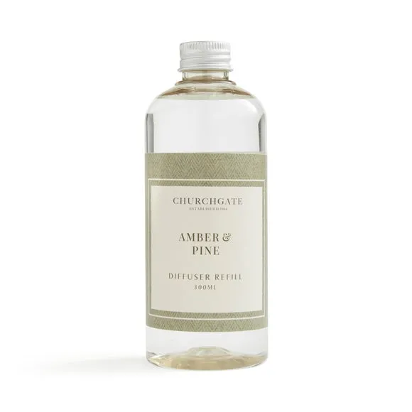 Churchgate Amber and Pine Diffuser Refill 2