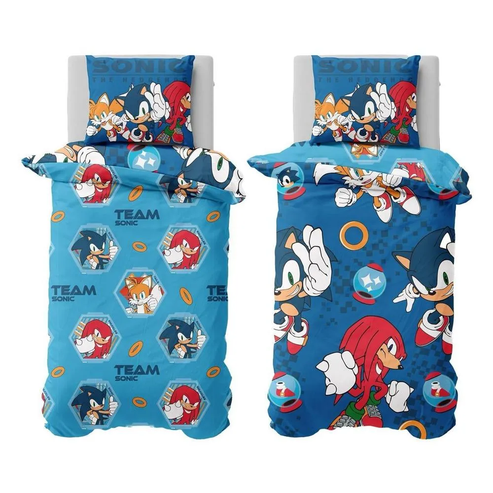 Sonic the Hedgehog Team Reversible Duvet Set