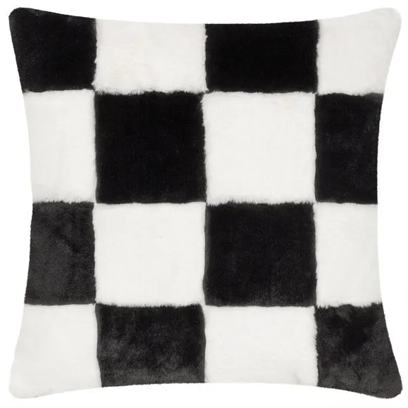 Heya Home Cozee Check Square Cushion 3
