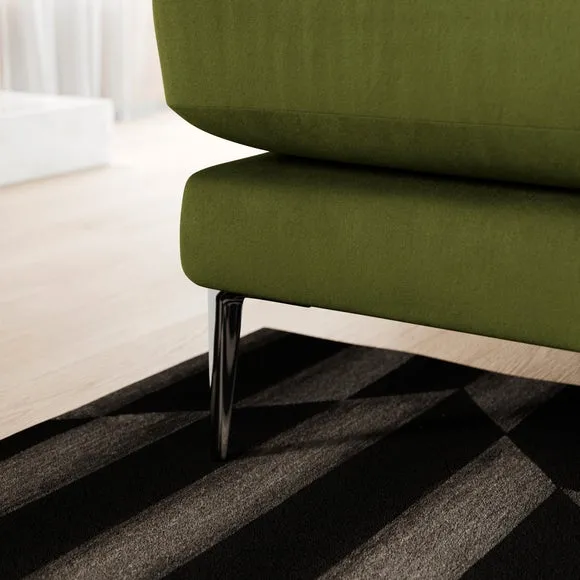 Lawson Matte Plush Velvet 4 Seater Sofa 4