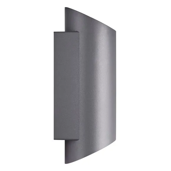 Nordlux Nico Round 22 - Wall light - Anthracite, Black 4