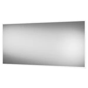 Brisbane Colour Changing Matt Black LED Mirror - 1200 x 600mm