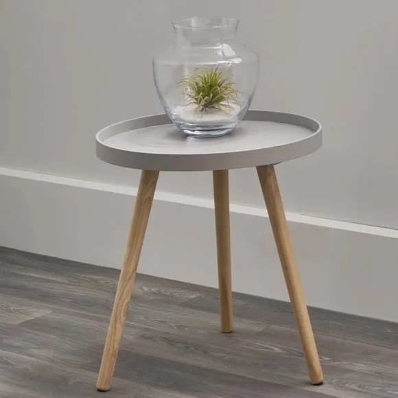Pacific Halston Large Side Table, Natural Pine Wood 1