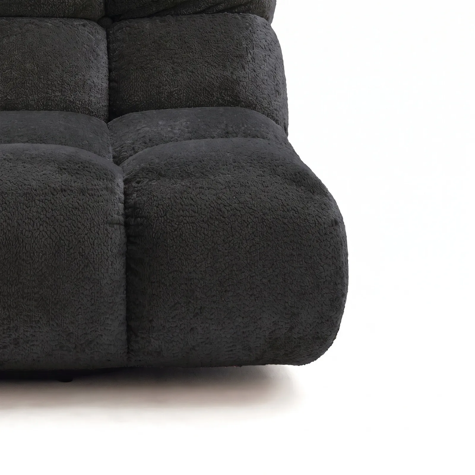 Bryce 2.5 Seater With Armrest Right, Black | Barker & Stonehouse 3