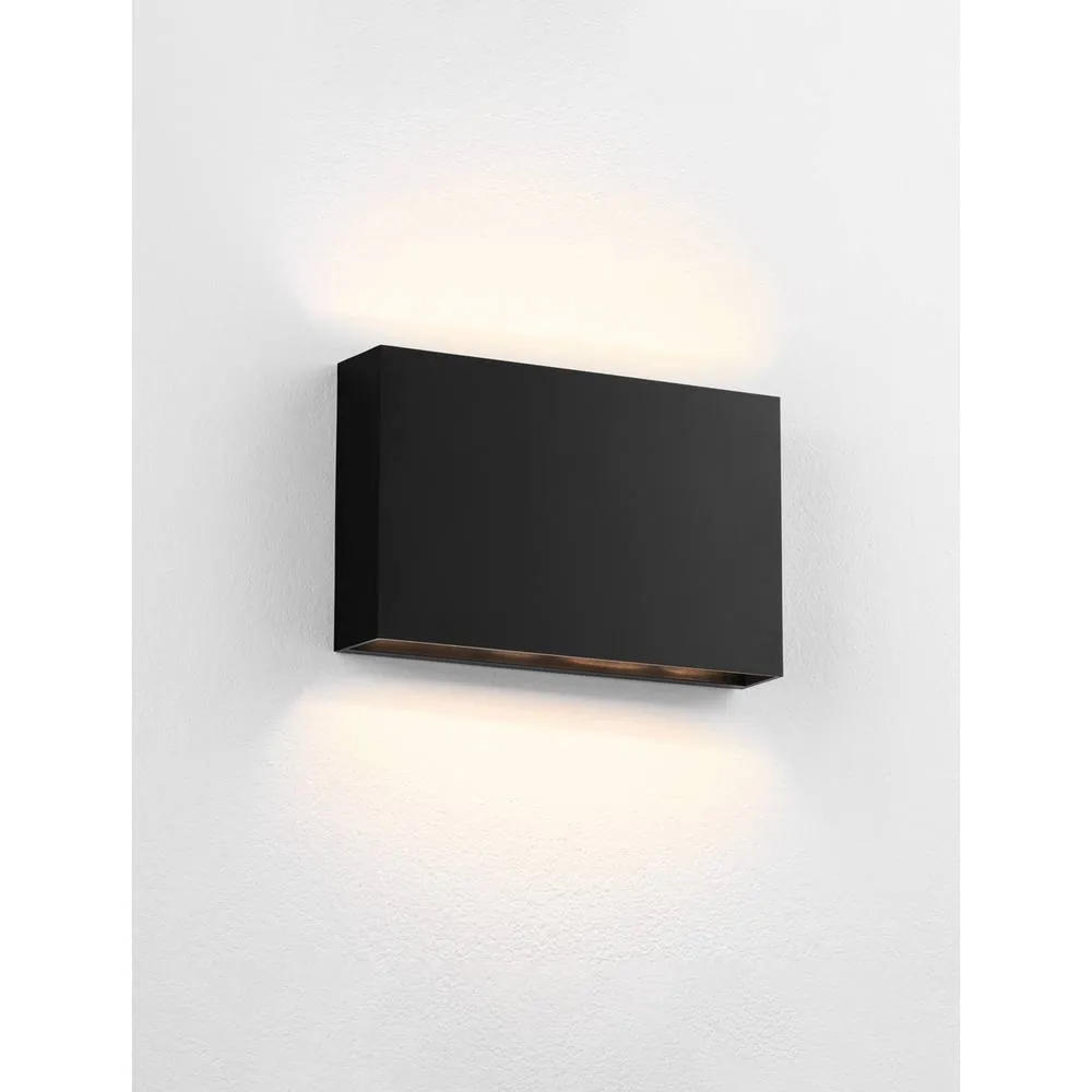 Netlighting Yoko Outdoor Up Down Wall Lamp Sandy Black LED 13W 788lm IP65 3000K 4